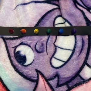 Rainbow Spike Collar